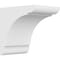 Ekena Millwork Standard Olympic Architectural Grade PVC Corbel, 7"W x 10"D x 10"H CORP07X10X10OLY - alternate 1